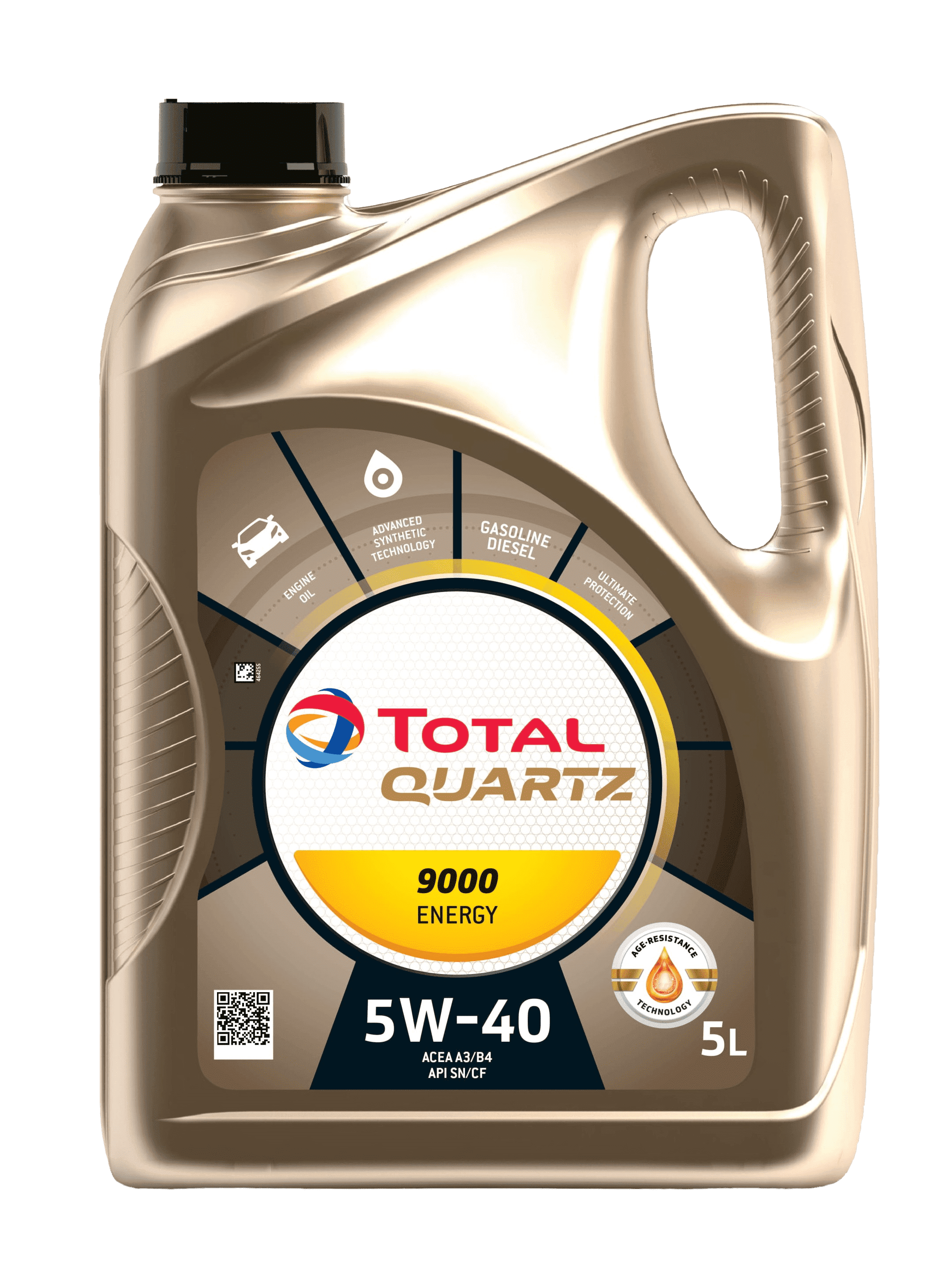 Моторное масло Total QUARTZ 9000 ENERGY 5W40, 5л